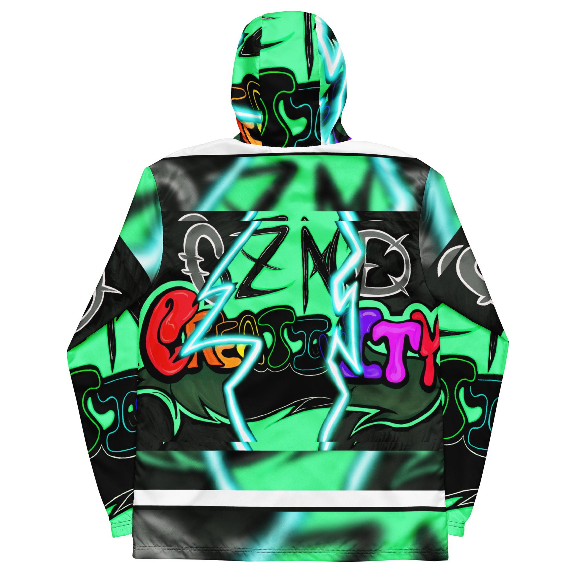 Creativity Unisex Windbreaker – Expressive Streetwear for Visionary Minds
