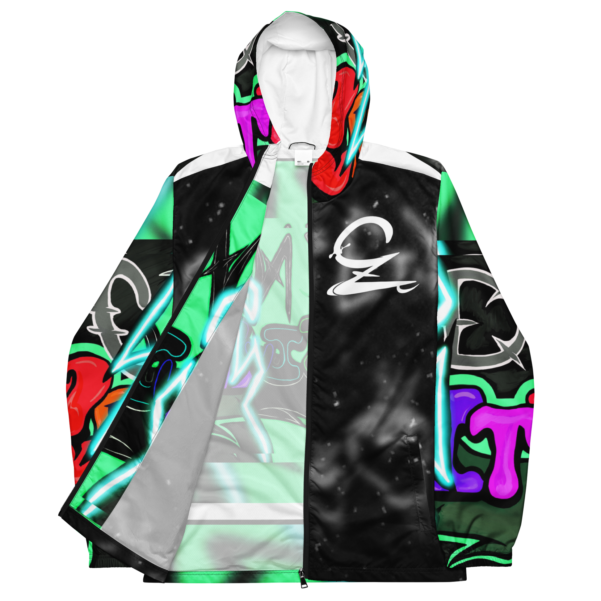 Creativity Unisex Windbreaker – Expressive Streetwear for Visionary Minds