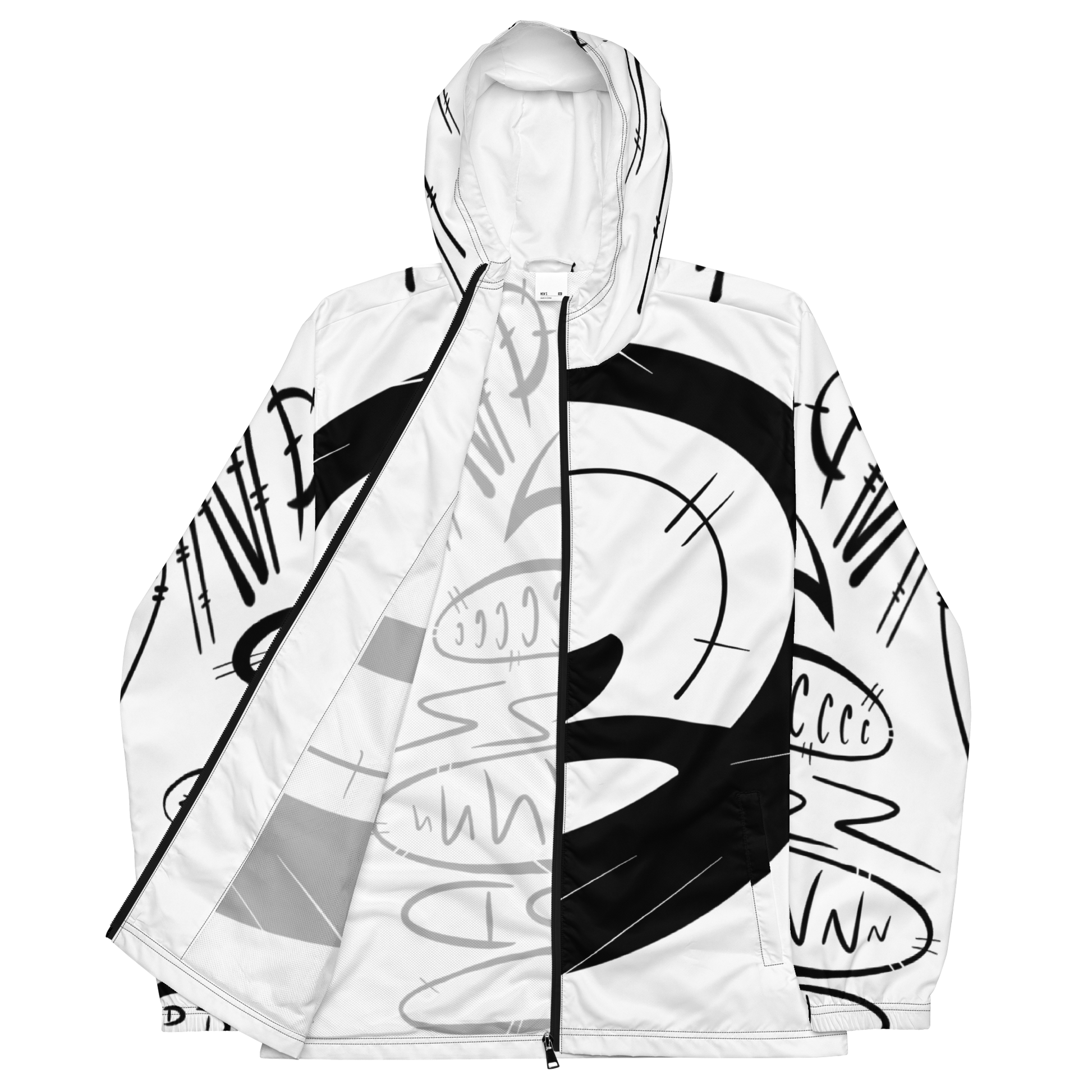 Legend Script Windbreaker – Legacy-Driven Streetwear for Visionaries